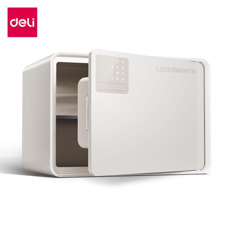 ตู้เซฟนิรภัย LOCKSWORTH VS4524-WH-01 25X36X25ซม. 6กก. ปลดล็อคด้วยรหัส สีขาว